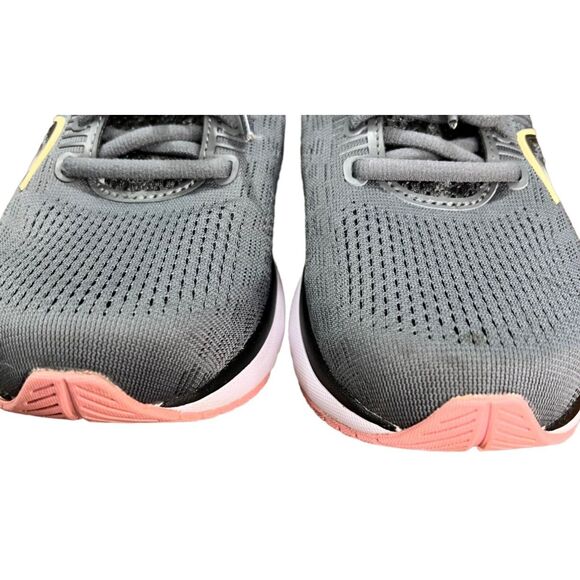 Saucony Sneakers Womens 7.5 W Gray Pink Guide 14 Running PWRRun Athletic Shoes - Picture 5 of 13